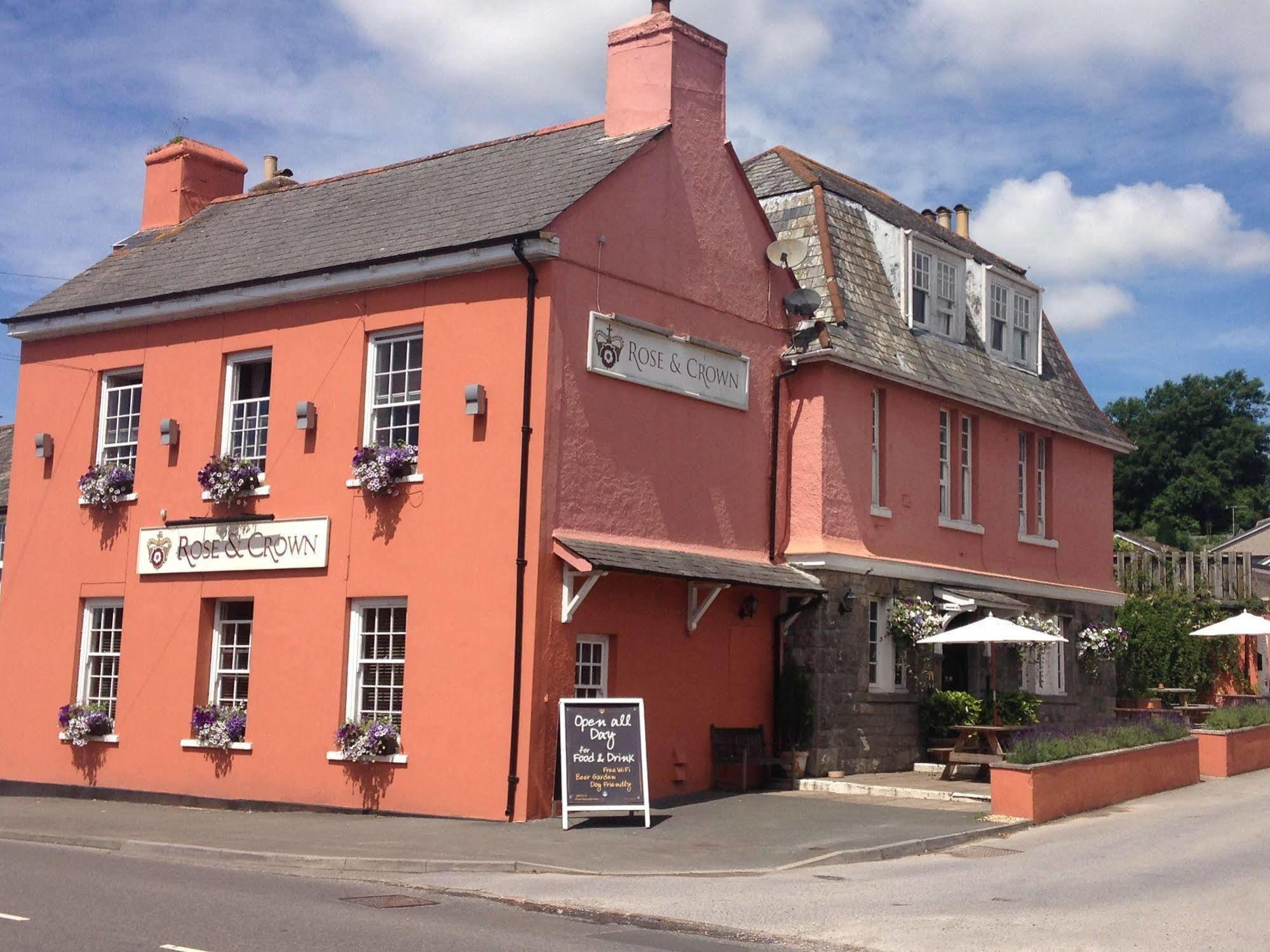 Rose & Crown Hotel Yealmpton Exterior foto